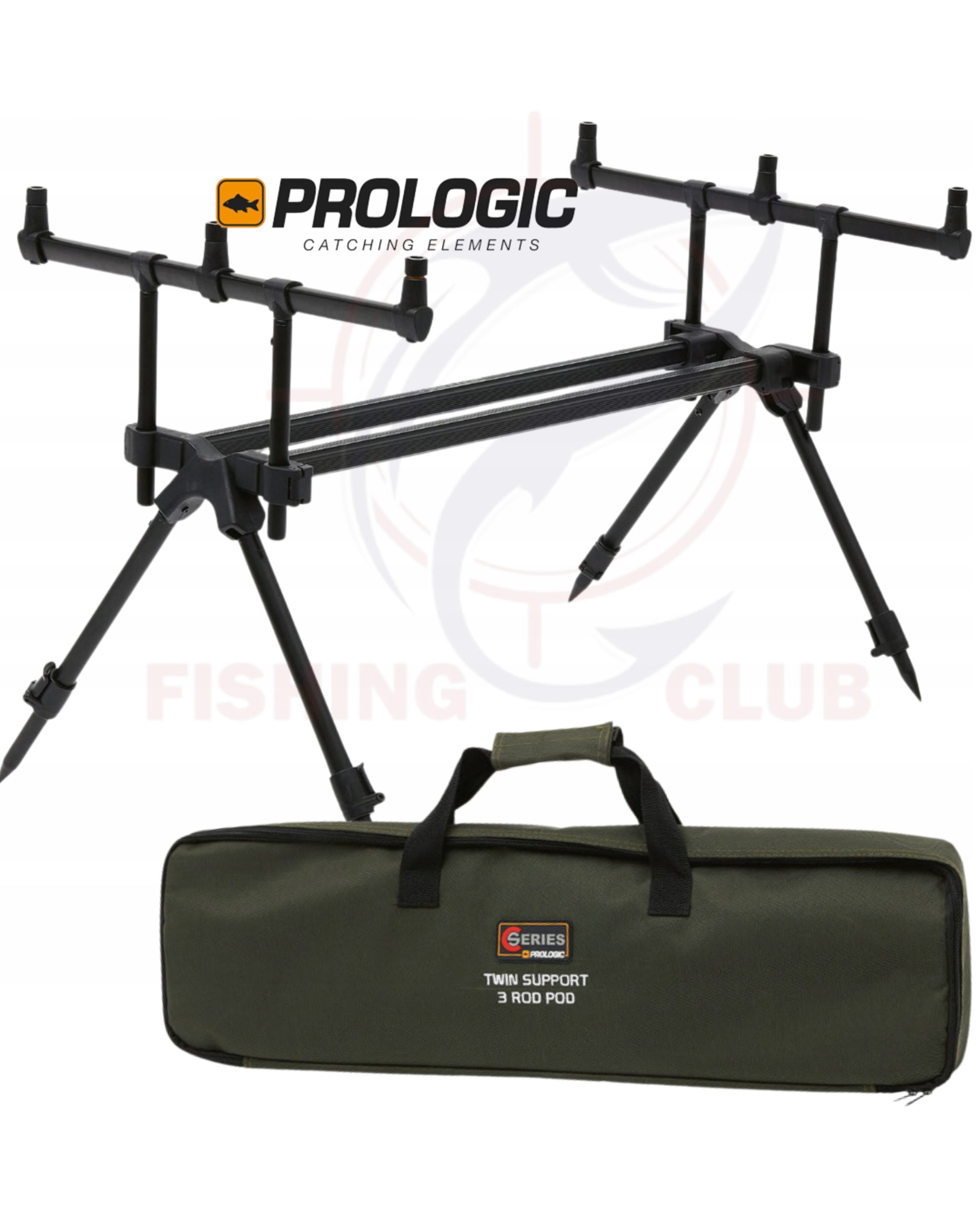 پایه پد ماهیگیری سه‌تایی پرولوژیک مدل prologic twin support